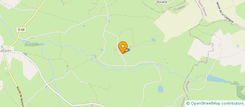 localisation de l'entreprise MONSIEUR PIERRE RIOCREUX  CHAPPES