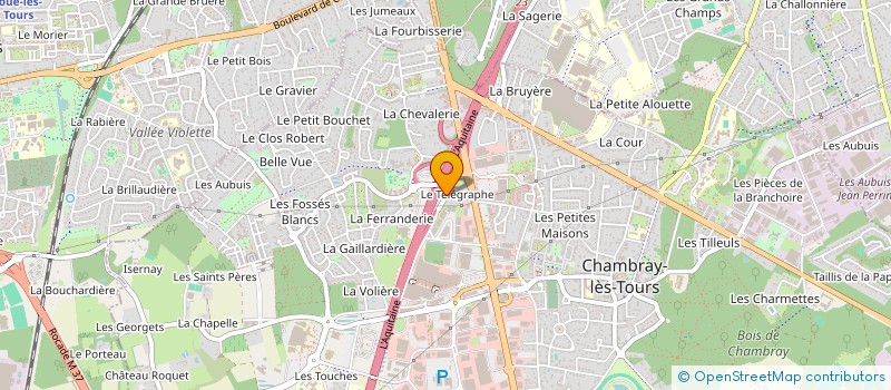 localisation de l'entreprise MONSIEUR PIERRE RIOLLAND  CHAMBRAY-LES-TOURS