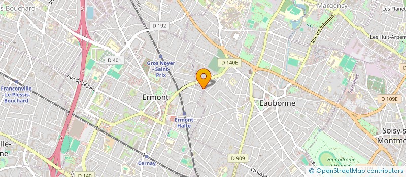 localisation de l'entreprise MONSIEUR PIERRE RIOLLET à EAUBONNE