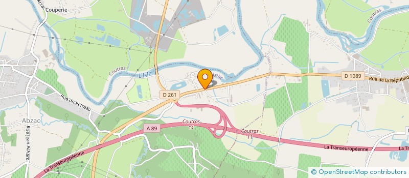 localisation de l'entreprise MONSIEUR PIERRE RIOTTE  ABZAC