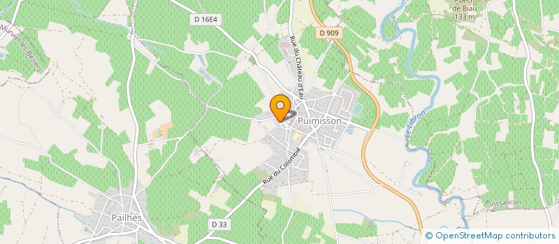 localisation de l'entreprise MONSIEUR PIERRE RIOU  PUIMISSON