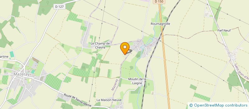 localisation de l'entreprise MONSIEUR PIERRE RIVET  MAZERAY