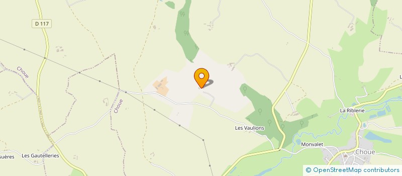 localisation de l'entreprise MONSIEUR PIERRE RIVIERE  CHOUE