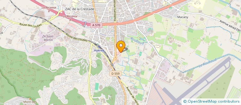 localisation de l'entreprise MONSIEUR PIERRE RIVIERE  HYERES