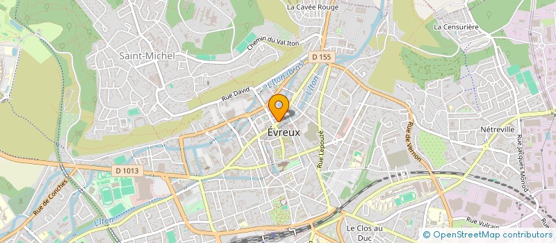 localisation de l'entreprise MONSIEUR PIERRE RIVIERE  EVREUX