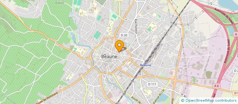 localisation de l'entreprise MONSIEUR PIERRE RIVOLLIER à BEAUNE