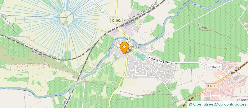 localisation de l'entreprise MONSIEUR PIERRE ROBERT à COLOMBIERS