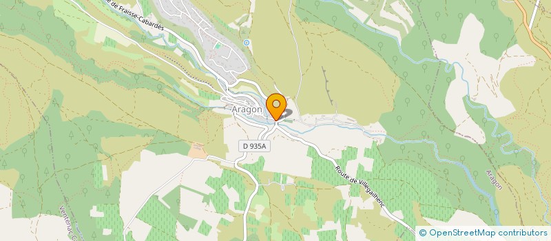 localisation de l'entreprise MONSIEUR PIERRE ROBLES  ARAGON