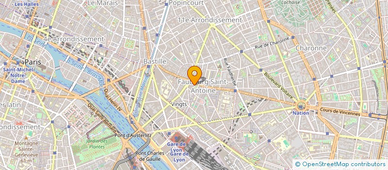 localisation de l'entreprise MONSIEUR PIERRE ROCCIA  PARIS