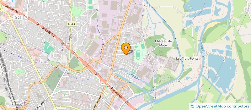 localisation de l'entreprise MONSIEUR PIERRE ROCHE à ROANNE