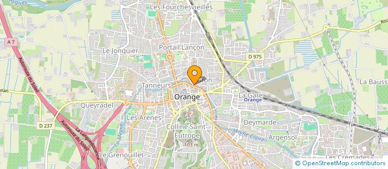 localisation de l'entreprise MONSIEUR PIERRE ROCHETTE  ORANGE