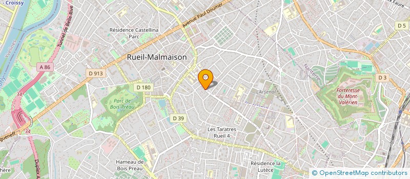localisation de l'entreprise MONSIEUR PIERRE RODIONOFF à RUEIL-MALMAISON