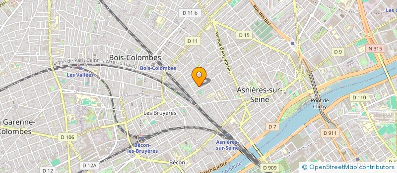 localisation de l'entreprise MONSIEUR PIERRE RODRIGUEZ à ASNIERES-SUR-SEINE