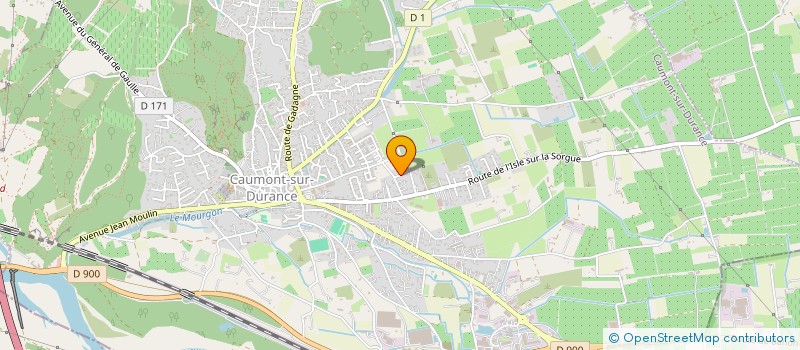 localisation de l'entreprise MONSIEUR PIERRE ROGIER à CAUMONT-SUR-DURANCE