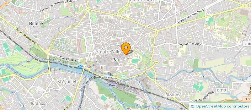 localisation de l'entreprise MONSIEUR PIERRE ROHFRITSCH  BIZANOS