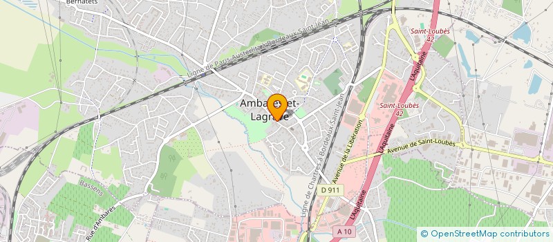 localisation de l'entreprise MONSIEUR PIERRE ROLANDO  AMBARES-ET-LAGRAVE