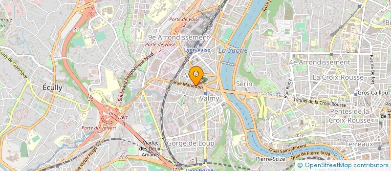 localisation de l'entreprise MONSIEUR PIERRE ROLLAND  LYON