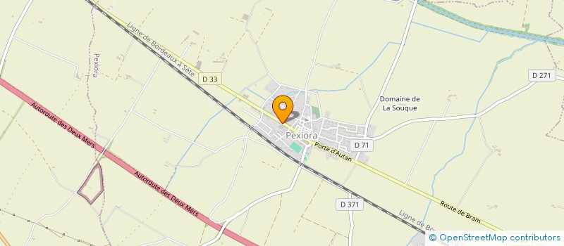 localisation de l'entreprise MONSIEUR PIERRE ROLLAND  PEXIORA