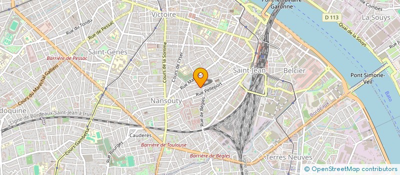 localisation de l'entreprise MONSIEUR PIERRE ROLLAND à BORDEAUX