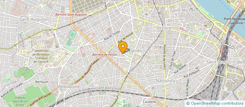 localisation de l'entreprise MONSIEUR PIERRE ROLLAND  BORDEAUX