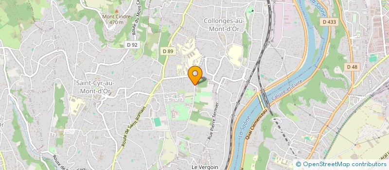 localisation de l'entreprise MONSIEUR PIERRE ROLLET à SAINT-CYR-AU-MONT-D'OR