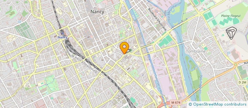 localisation de l'entreprise MONSIEUR PIERRE-ROMAIN LOPEZ  NANCY