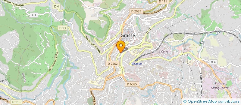 localisation de l'entreprise MONSIEUR PIERRE ROMMELAERE à GRASSE