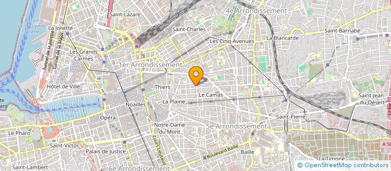 localisation de l'entreprise MONSIEUR PIERRE ROSSI à MARSEILLE