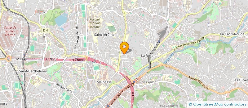 localisation de l'entreprise MONSIEUR PIERRE ROSSI à MARSEILLE 13