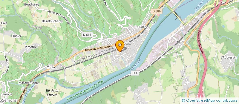 localisation de l'entreprise MONSIEUR PIERRE ROSTAING à AMPUIS
