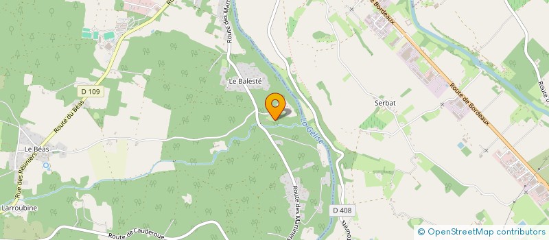 localisation de l'entreprise MONSIEUR PIERRE ROUBINEAU  BARBASTE