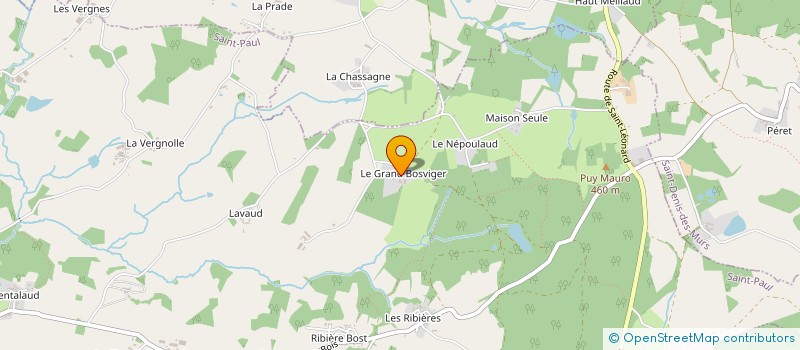 localisation de l'entreprise MONSIEUR PIERRE ROUDAUD à SAINT-PAUL