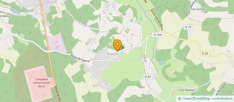 localisation de l'entreprise MONSIEUR PIERRE ROUILLE  DIRAC