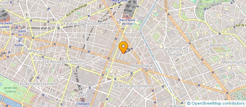 localisation de l'entreprise MONSIEUR PIERRE ROULEAU  PARIS