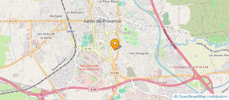 localisation de l'entreprise MONSIEUR PIERRE ROUMIEUX à SALON-DE-PROVENCE