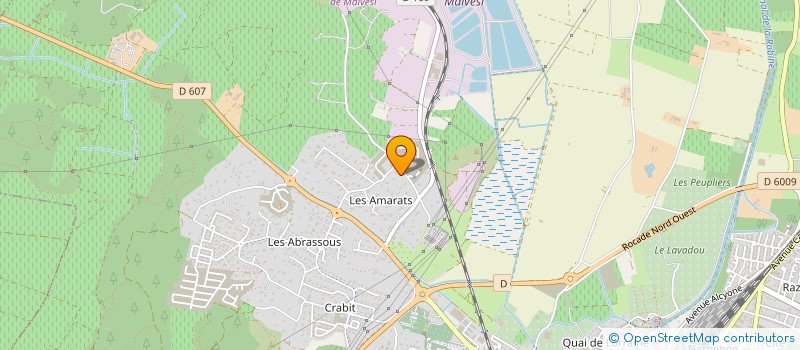 localisation de l'entreprise MONSIEUR PIERRE ROUQUETTE  NARBONNE