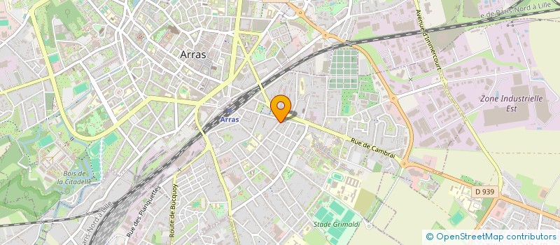 localisation de l'entreprise MONSIEUR PIERRE ROUSSEAU à ARRAS