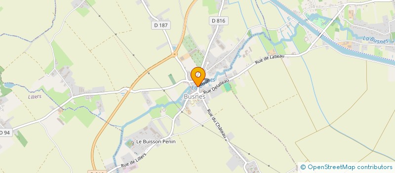 localisation de l'entreprise MONSIEUR PIERRE ROUSSEAU  BUSNES