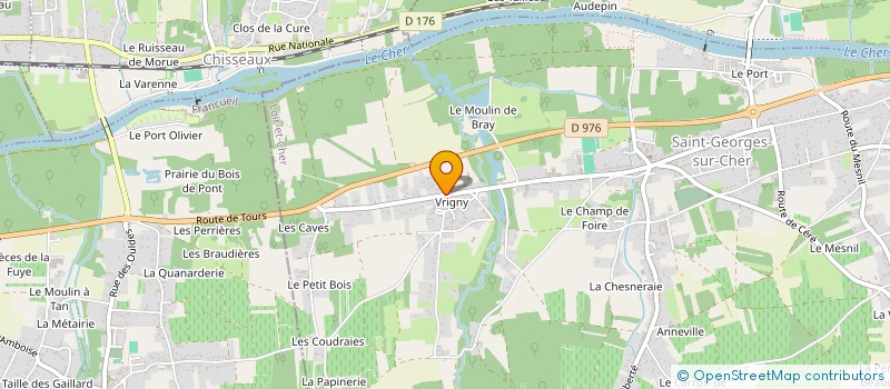 localisation de l'entreprise MONSIEUR PIERRE ROUSSEAU  FAVEROLLES-SUR-CHER