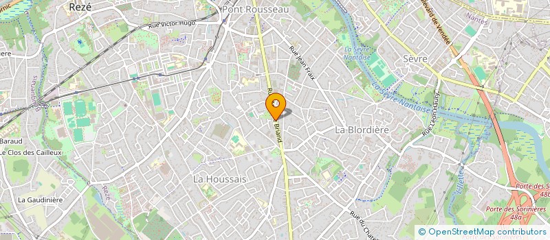 localisation de l'entreprise MONSIEUR PIERRE ROUSSEAU  REZE