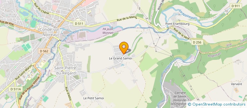 localisation de l'entreprise MONSIEUR PIERRE ROUSSELET à SAINT-PIERRE-DU-REGARD