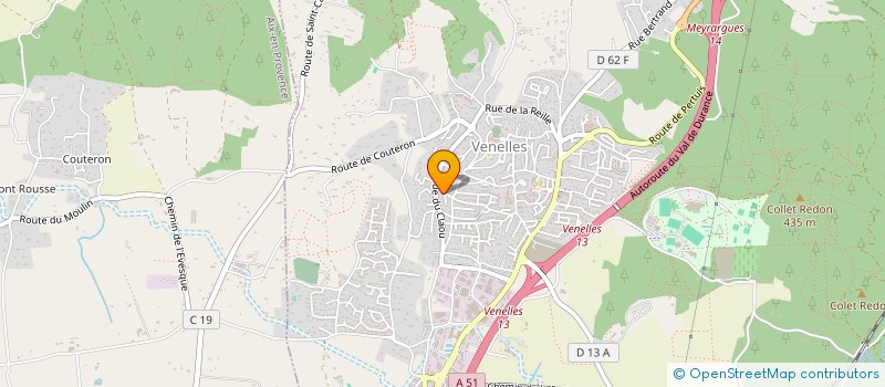 localisation de l'entreprise MONSIEUR PIERRE ROUSSET à VENELLES