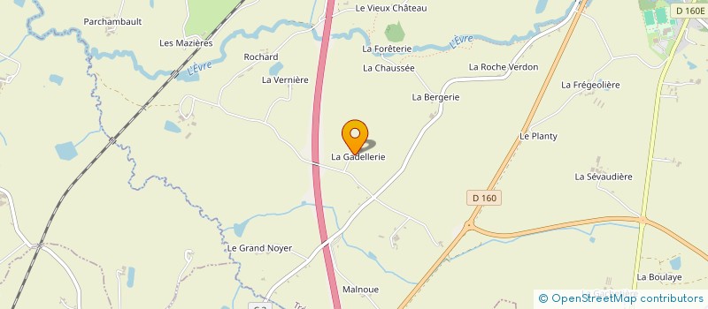 localisation de l'entreprise MONSIEUR PIERRE ROUTHIAU  TREMENTINES