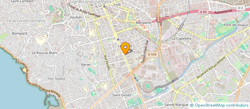 localisation de l'entreprise MONSIEUR PIERRE ROUX à MARSEILLE