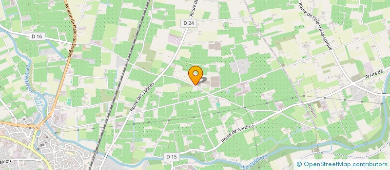 localisation de l'entreprise MONSIEUR PIERRE ROUX  CAVAILLON