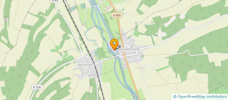 localisation de l'entreprise MONSIEUR PIERRE ROUYER  CHENEY