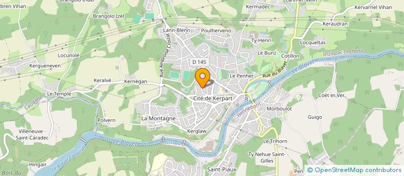localisation de l'entreprise MONSIEUR PIERRE RUFFY à INZINZAC-LOCHRIST