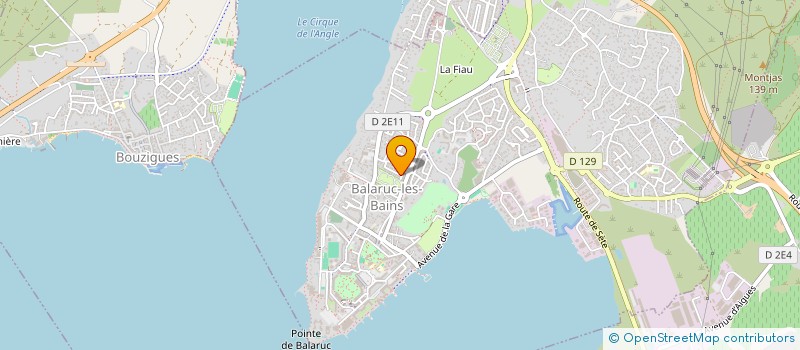 localisation de l'entreprise MONSIEUR PIERRE RUGGIERO  BALARUC-LES-BAINS