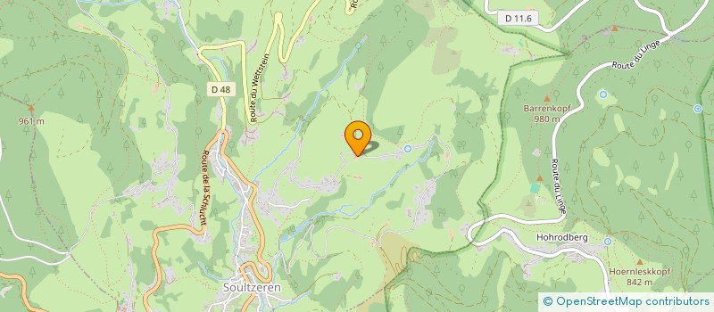 localisation de l'entreprise MONSIEUR PIERRE RUHLAND  SOULTZEREN