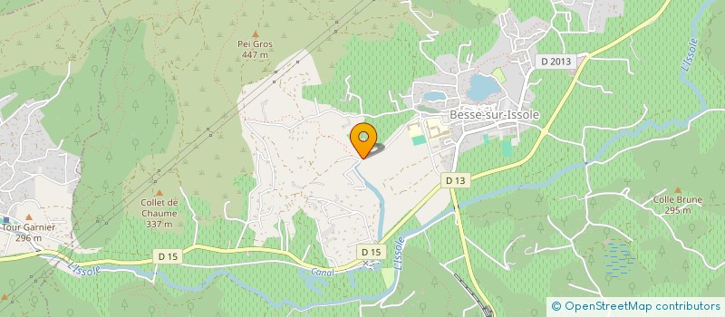 localisation de l'entreprise MONSIEUR PIERRE RUSOVAN  BESSE-SUR-ISSOLE